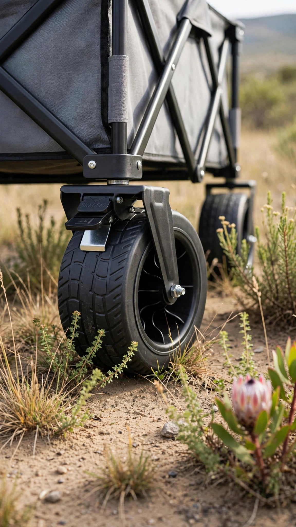 Solid Plastic Replacement Wheels for Wagons & Hand Carts