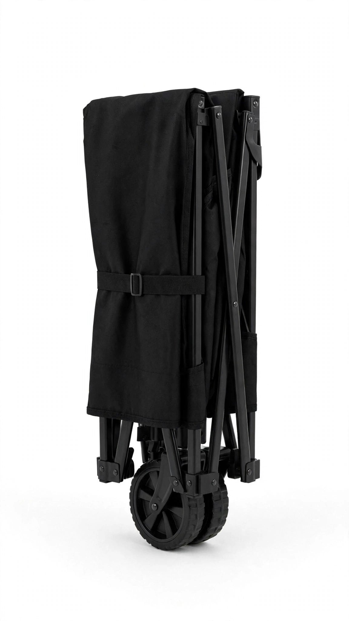 PAKDONKIE Black 150 L Folding Beach Trolley, 120 kg
