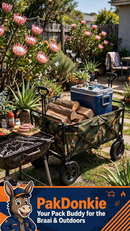 PAKDONKIE Camouflage Wagon Trolley