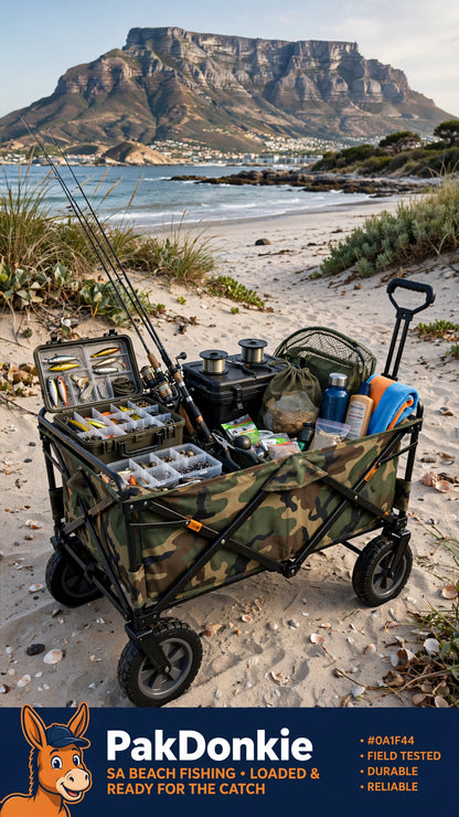 PAKDONKIE Camouflage Wagon Trolley