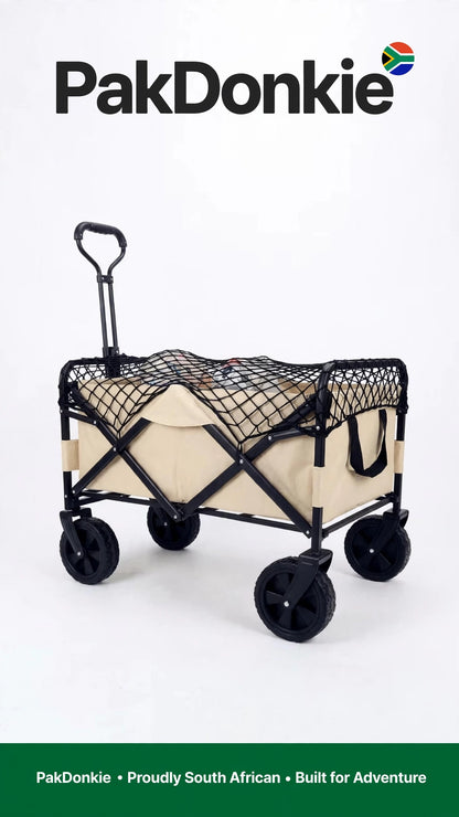 PAKDONKIE Foldable Nylon Cargo Net