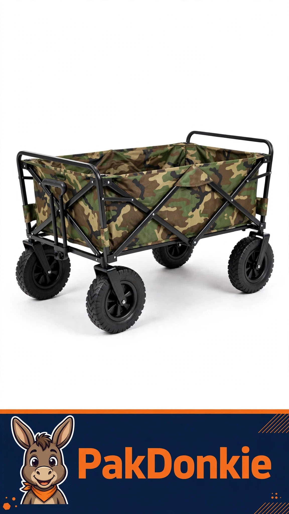 PAKDONKIE Camouflage Wagon Trolley